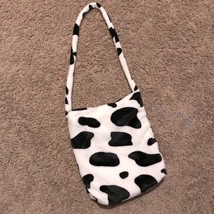 Cow Printed Tote Bag